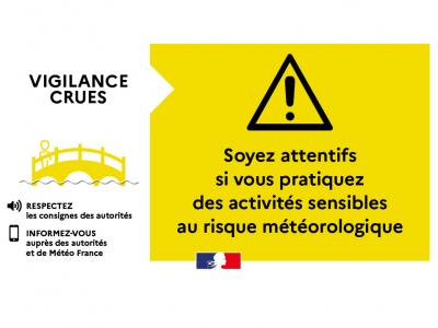 Vigilance jaune crues